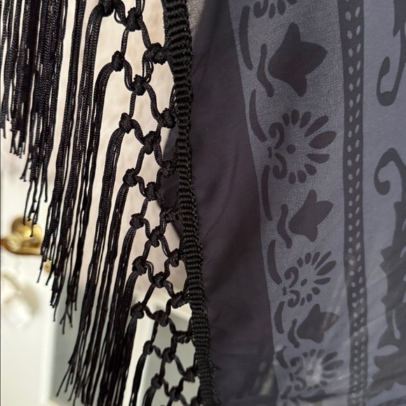 Black Handcrafted Stevie Nicks Festival T-Shirt. NEW! - Picture 4 of 7